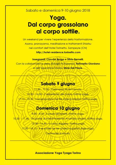 Dal corpo grossolano al corpo sottile